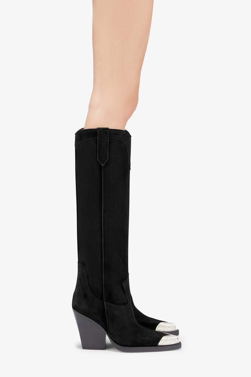 Paris Texas El Dorado Embellished Toe Boot Vendita