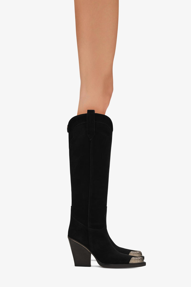 Paris Texas El Dorado Embellished Toe Boot Promozione