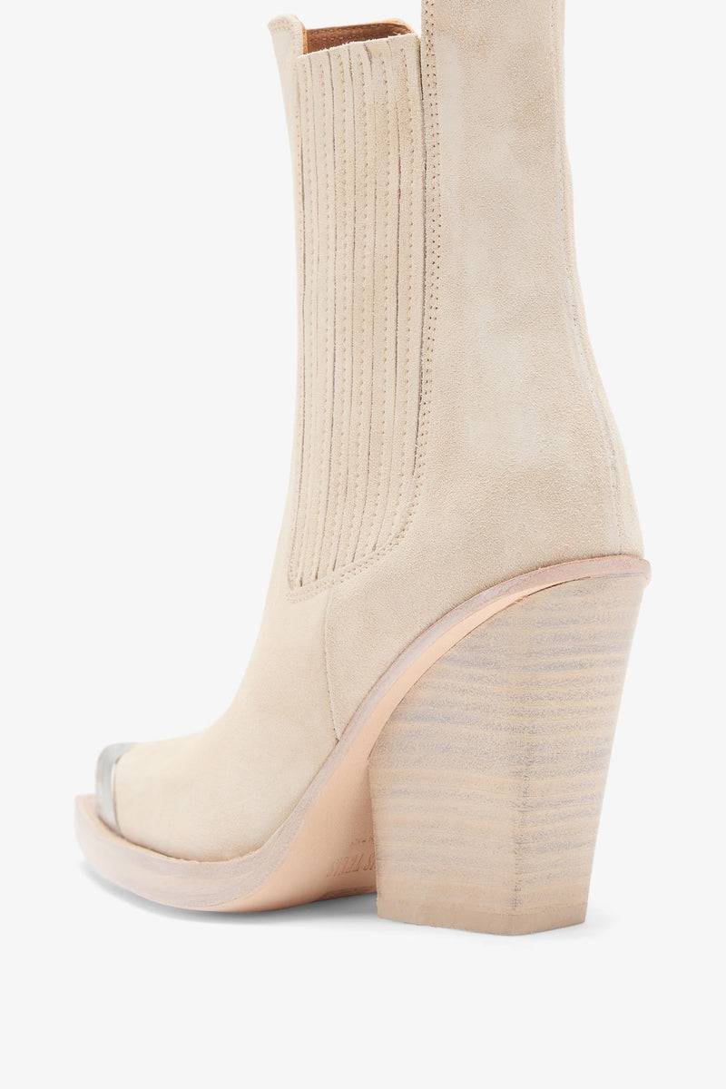 Paris Texas Dallas Embellished Toe Ankle Boot Vendita