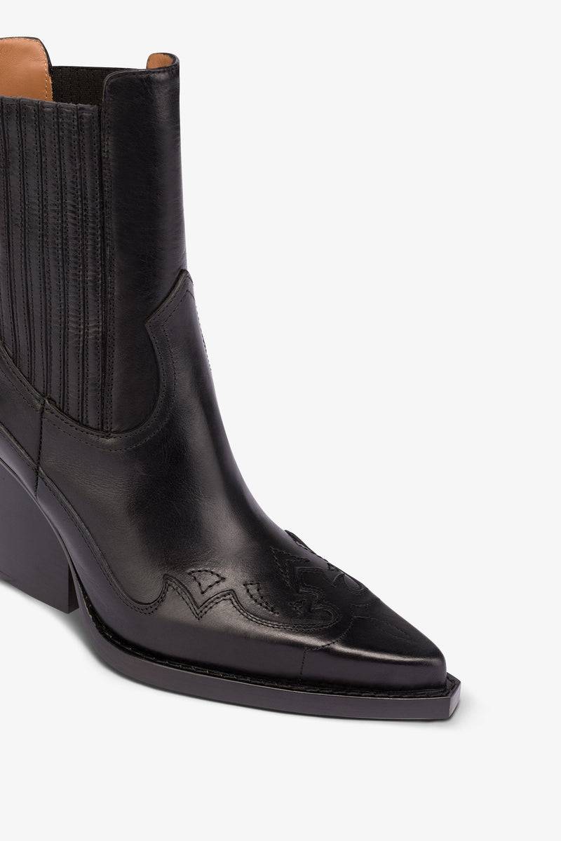 Paris Texas DALLAS EMBROIDERED ANKLE BOOT 100 In Vendita