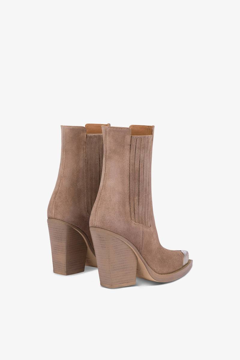Paris Texas DALLAS EMBELLISHED TOE ANKLE BOOT Vendita Economica