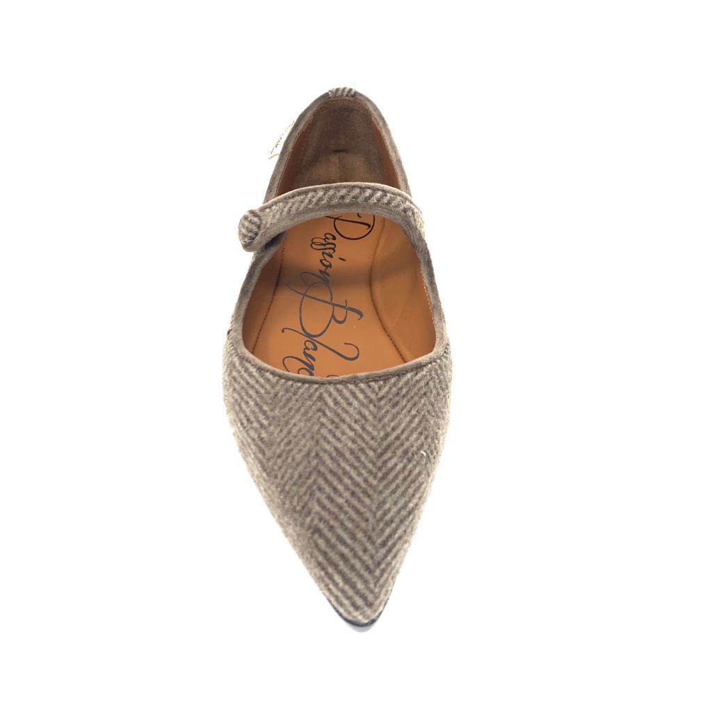 Passion Blanche Sophia Tweed Lana Tortora Economico