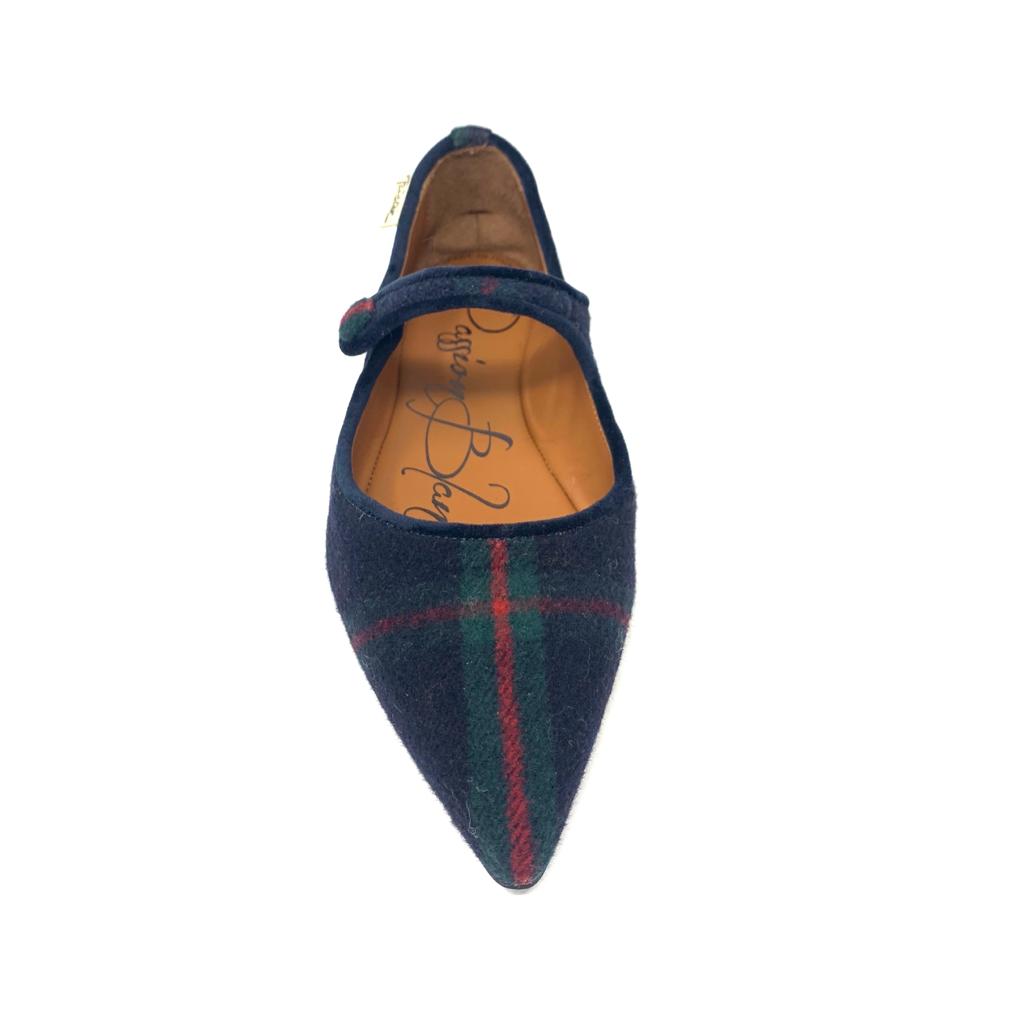 Passion Blanche Sophia Lana Tartan Blu Online
