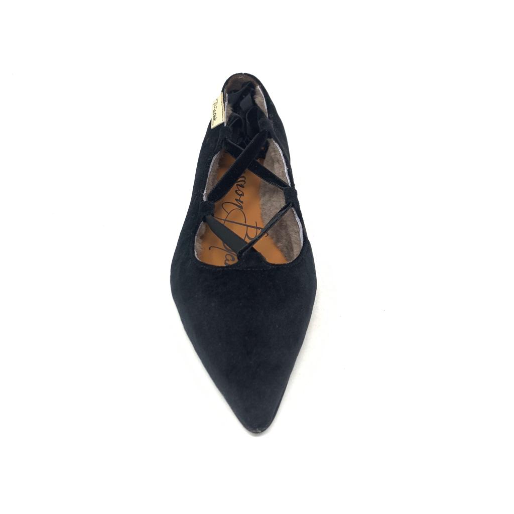 Passion Blanche Brigitte Velluto Nero + Montone Hotsell