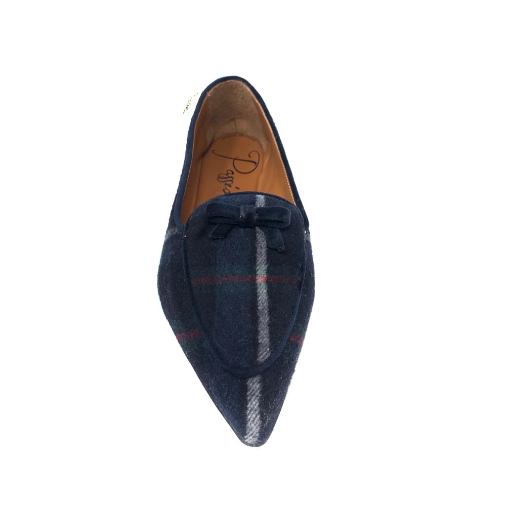 Passion Blanche Grace Lana Tartan Blu I Più Venduti