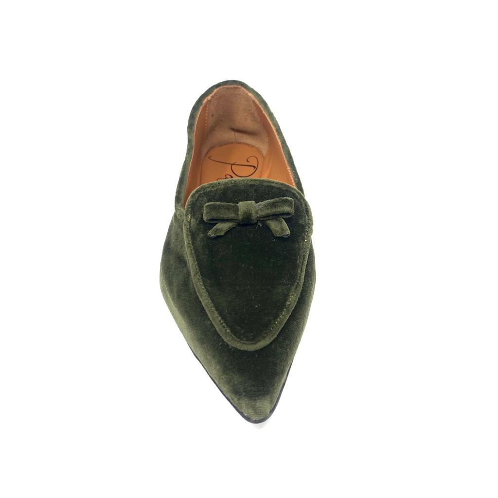 Passion Blanche Grace Velluto Verde Militare In Saldo