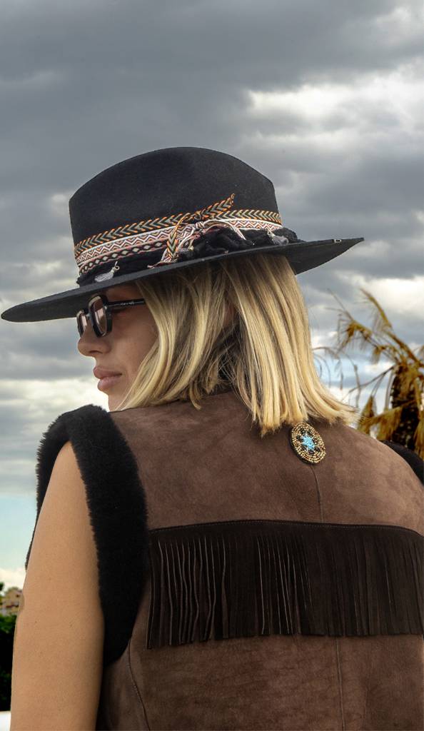 Passion Blanche GILET T.MORO MONTONE + FRANGIA Italy