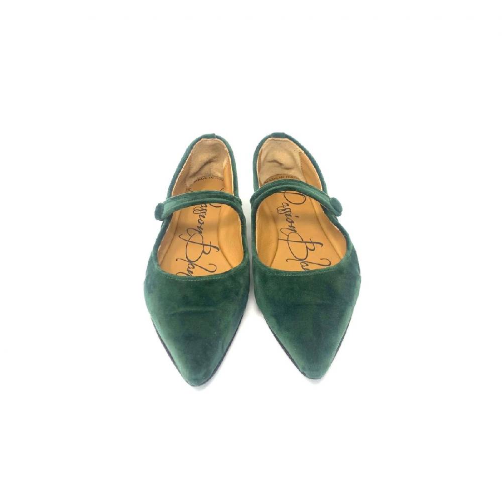 Passion Blanche Sophia velluto verde Pezzi Unici