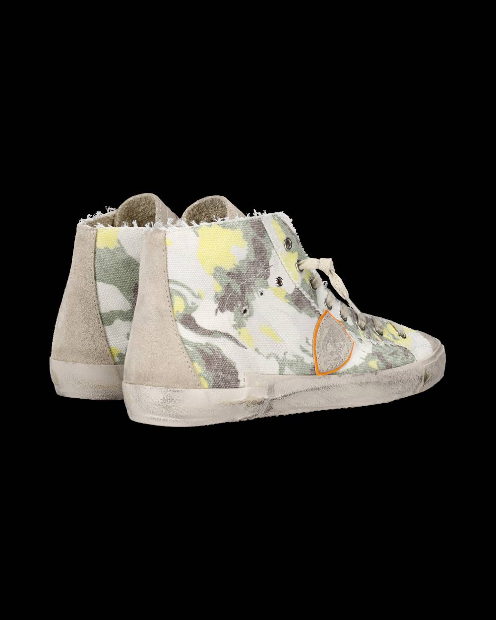 Philippe Model Sneaker alta Prsx uomo - verde e giallo Vendite Flash
