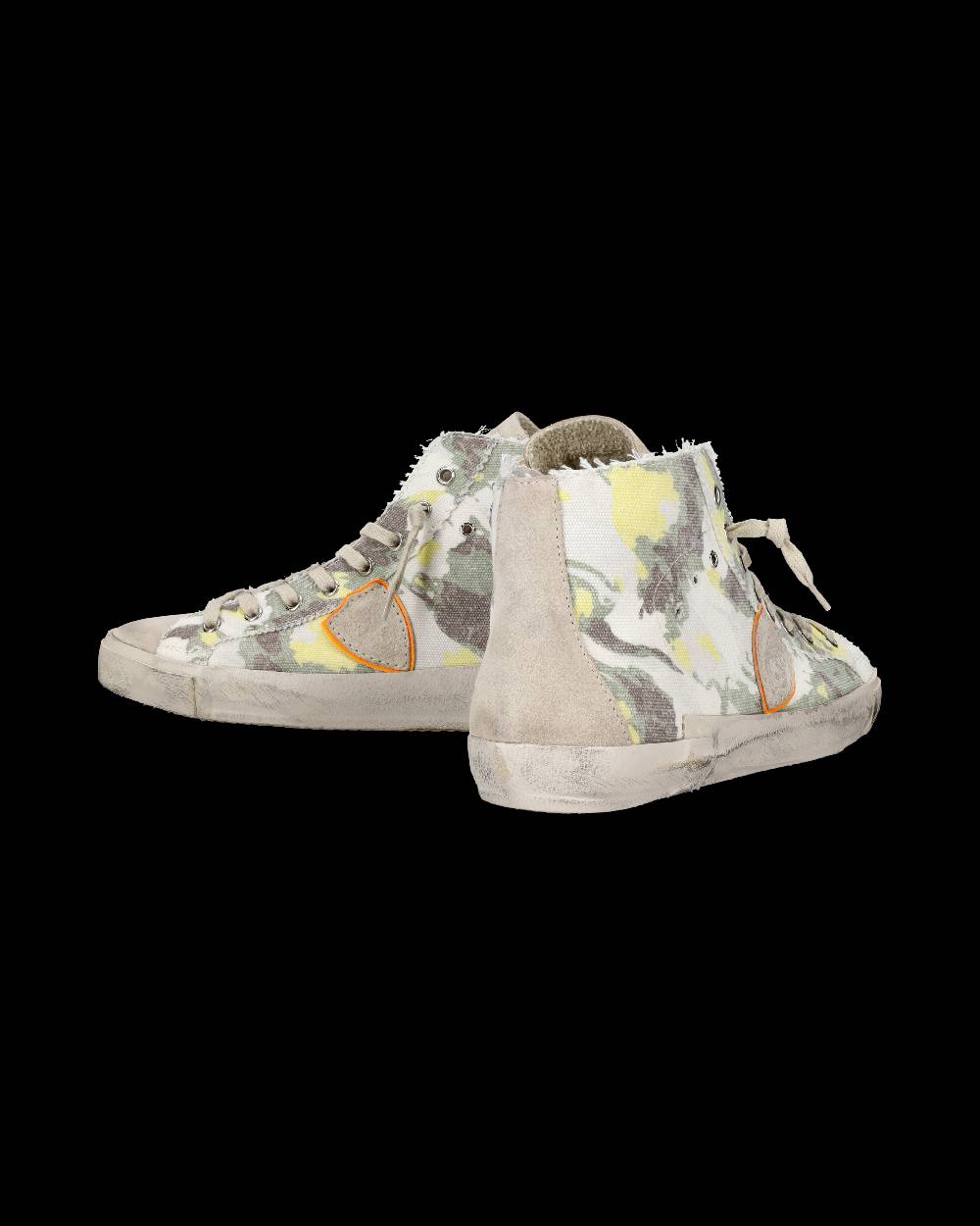 Philippe Model Sneaker alta Prsx uomo - verde e giallo Vendite Flash