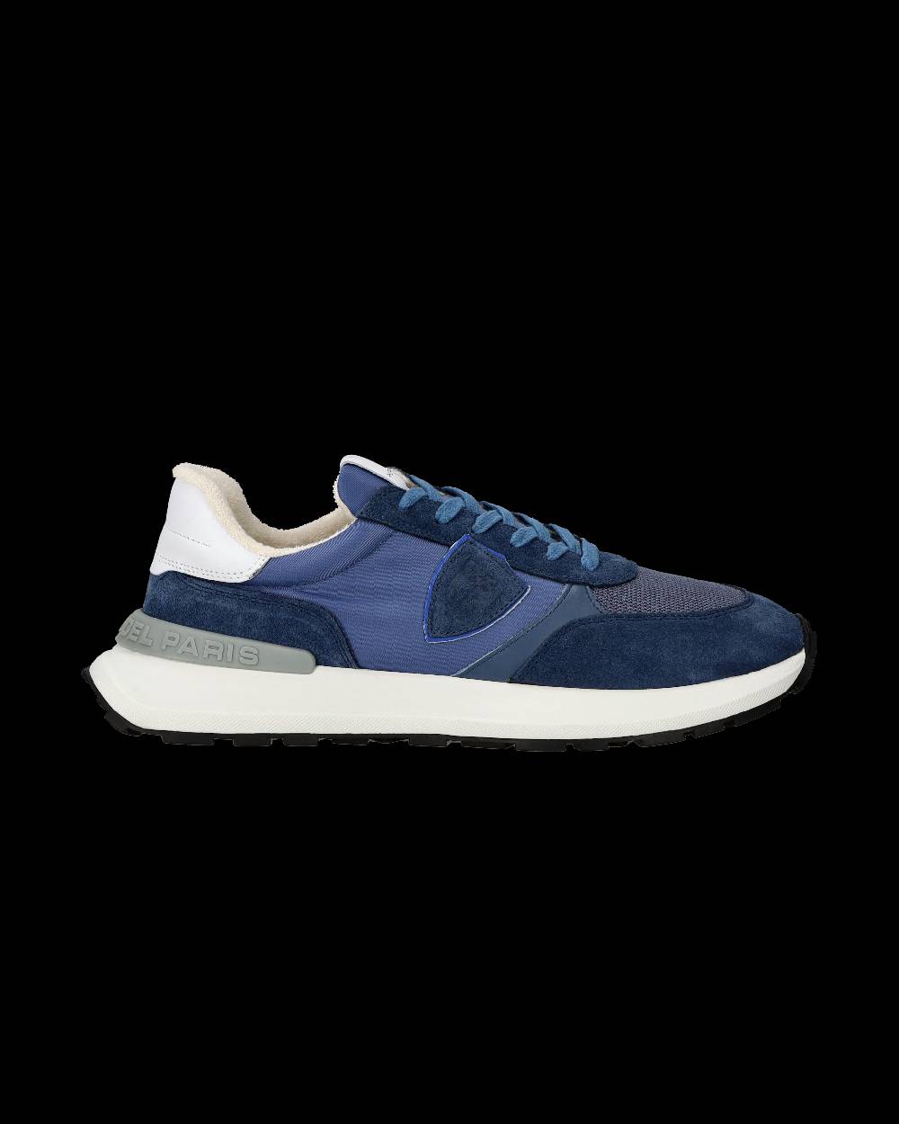 Philippe Model Sneaker sportive Antibes da uomo in nylon e pelle - Blu Negozi Online