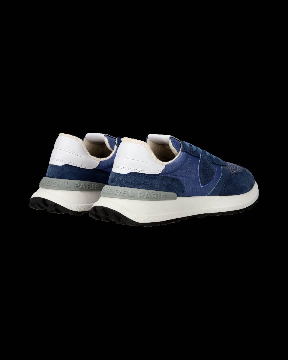 Philippe Model Sneaker sportive Antibes da uomo in nylon e pelle - Blu Negozi Online