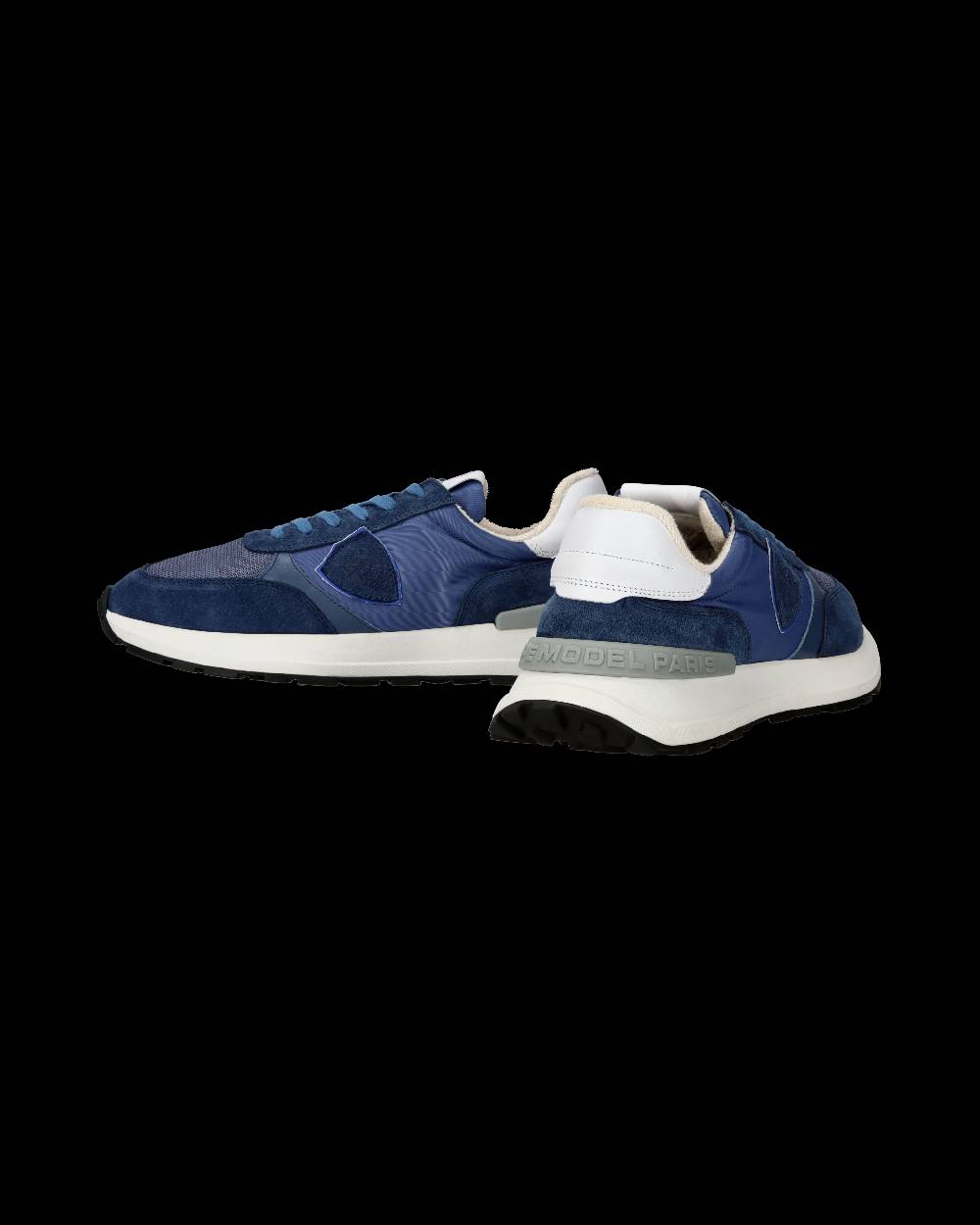 Philippe Model Sneaker sportive Antibes da uomo in nylon e pelle - Blu Negozi Online