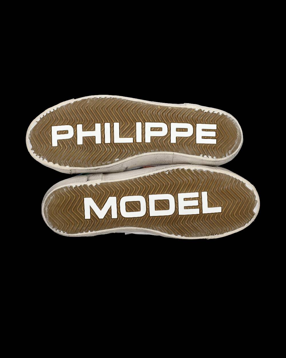 Philippe Model Sneaker basse Prsx uomo - bianco e arancione Acquista Ora