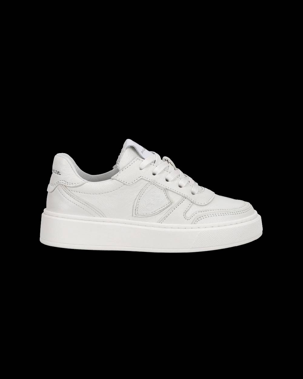 Philippe Model Sneakers basse Junior Nice in pelle, Bianco Shopping Online