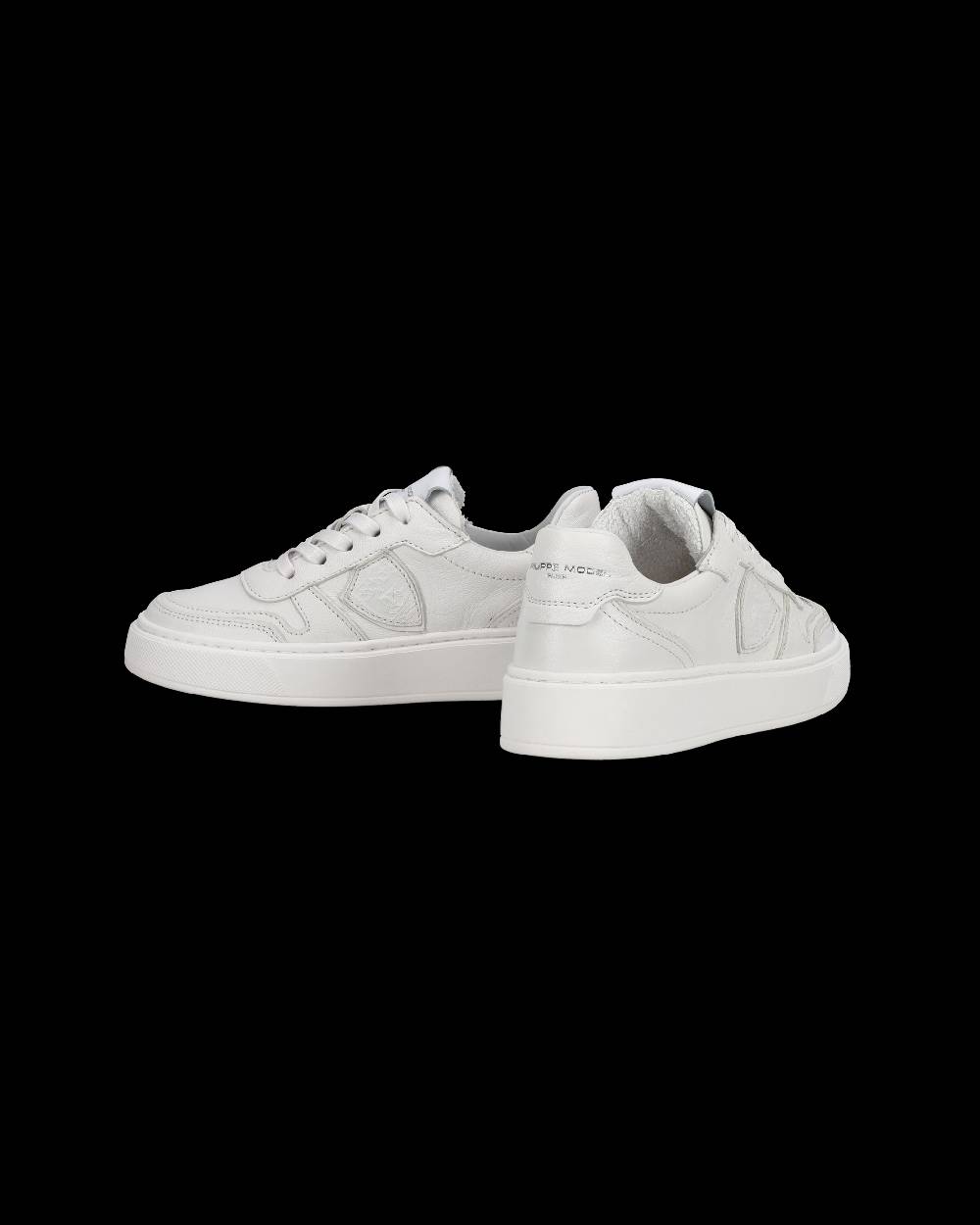 Philippe Model Sneakers basse Junior Nice in pelle, Bianco Shopping Online