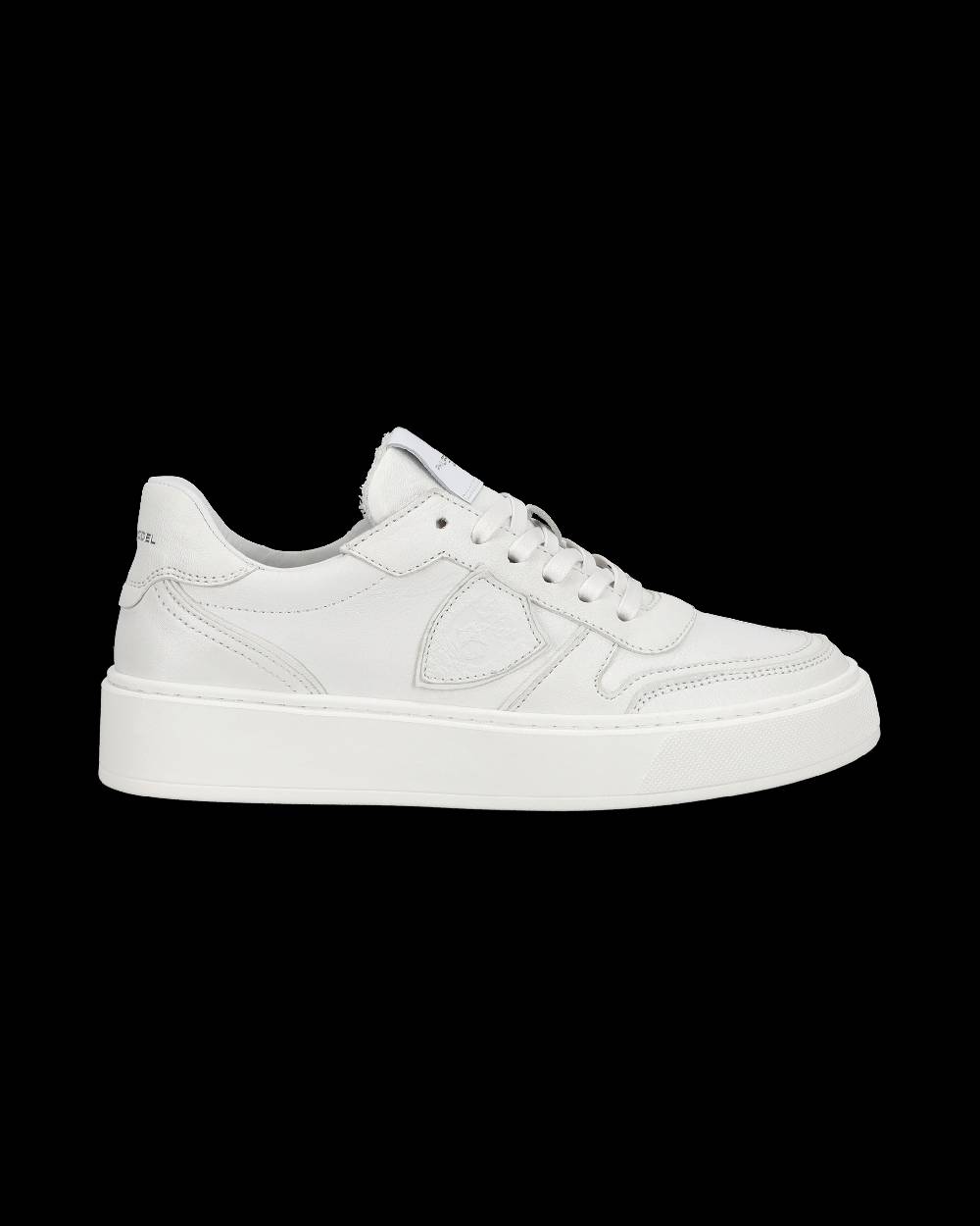 Philippe Model Sneakers basse Nice da Ragazzi in pelle, Bianco Affare Del Giorno