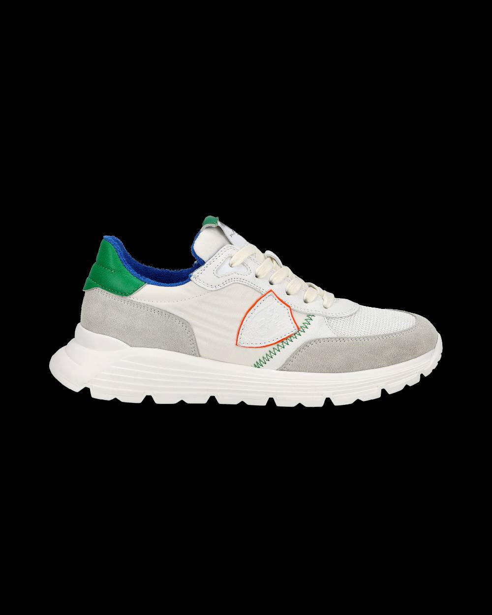 Philippe Model Sneakers Antibes Bianche e Fucsia da Ragazzi in Tessuto Tecnico Novità