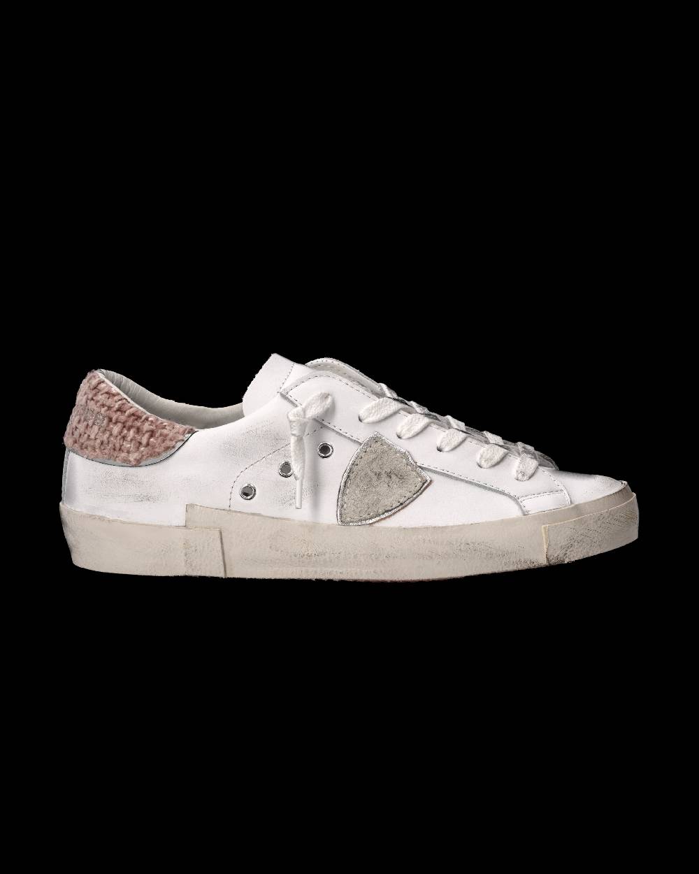 Philippe Model Sneaker Prsx Donna, Bianco e Rosa Moda