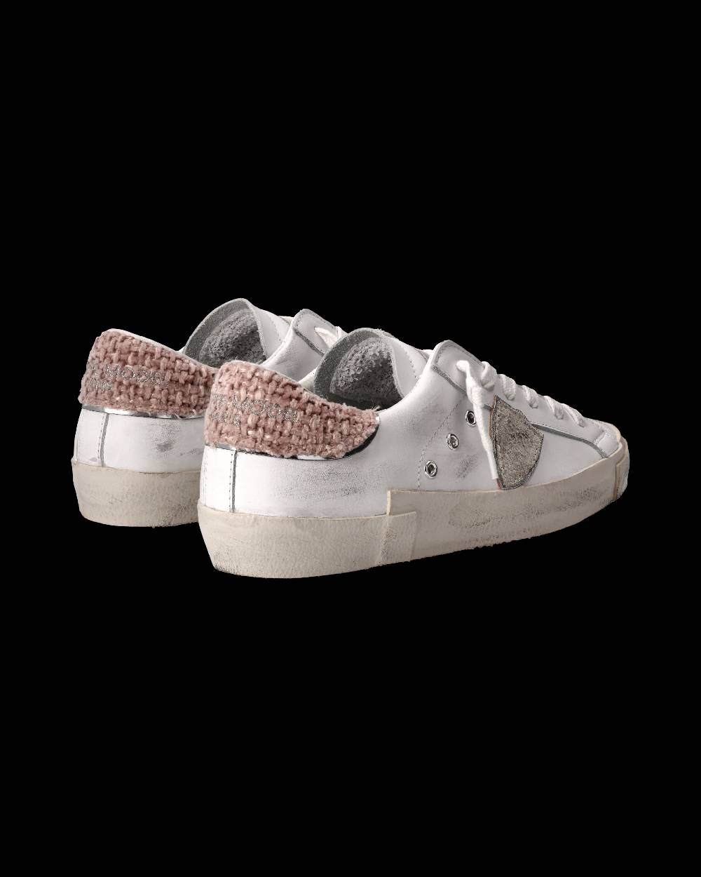 Philippe Model Sneaker Prsx Donna, Bianco e Rosa Moda