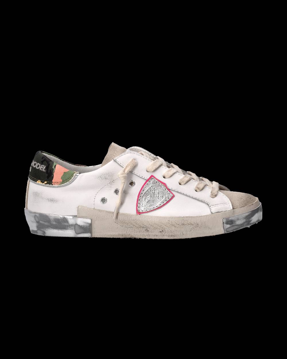 Philippe Model Sneaker Prsx Donna, Bianco e Rosa 2025