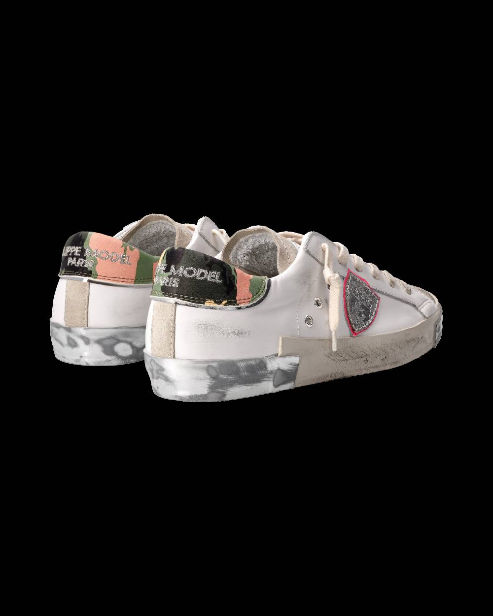 Philippe Model Sneaker Prsx Donna, Bianco e Rosa 2025