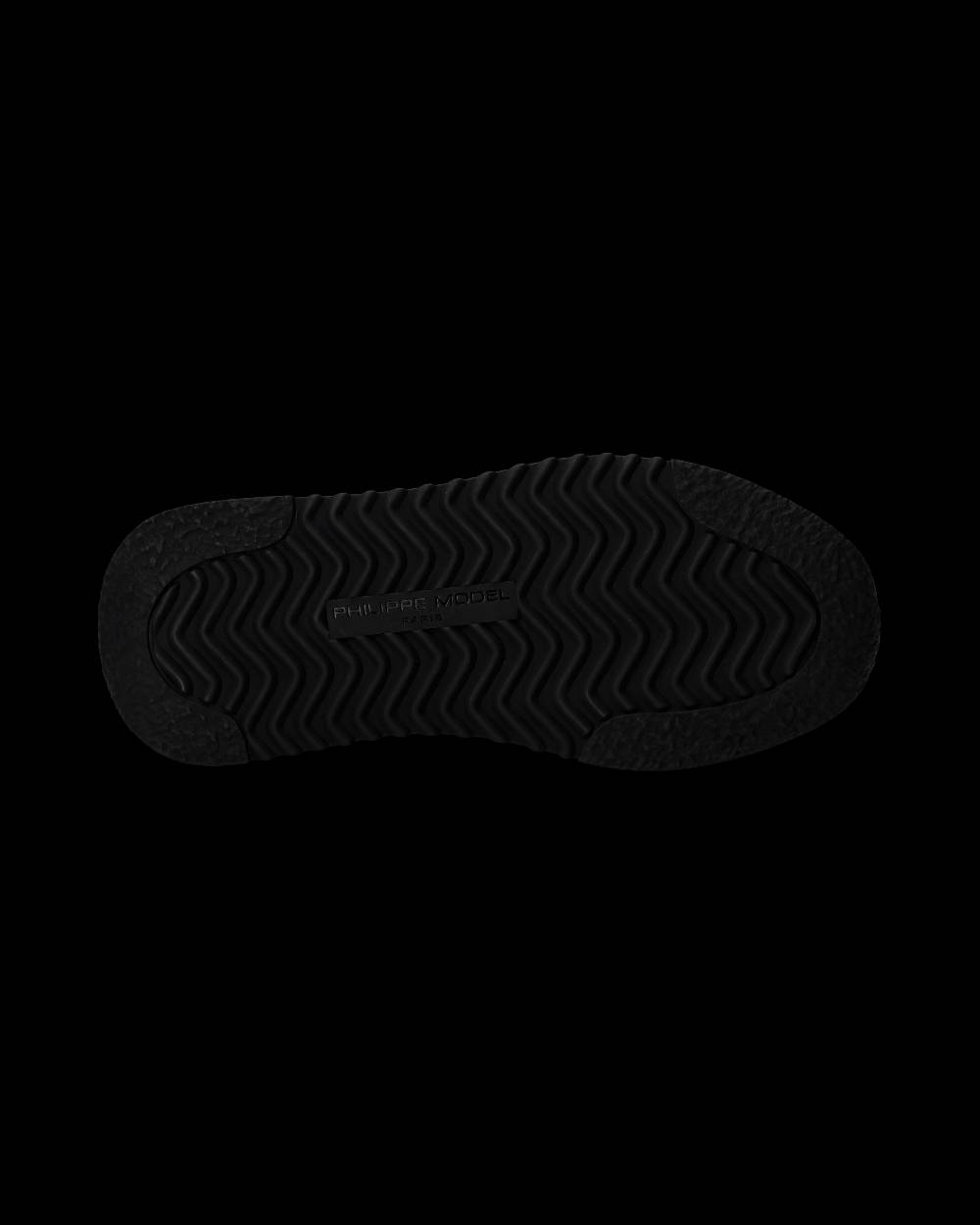Philippe Model Sneaker Tropez 2.1 Donna, Nero Grigio e Argento Italia