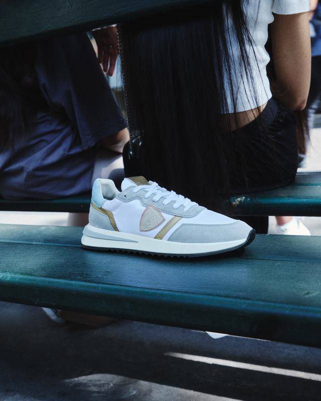 Philippe Model Sneaker basse Tropez 2.1 donna - bianco e azzurro Qualità