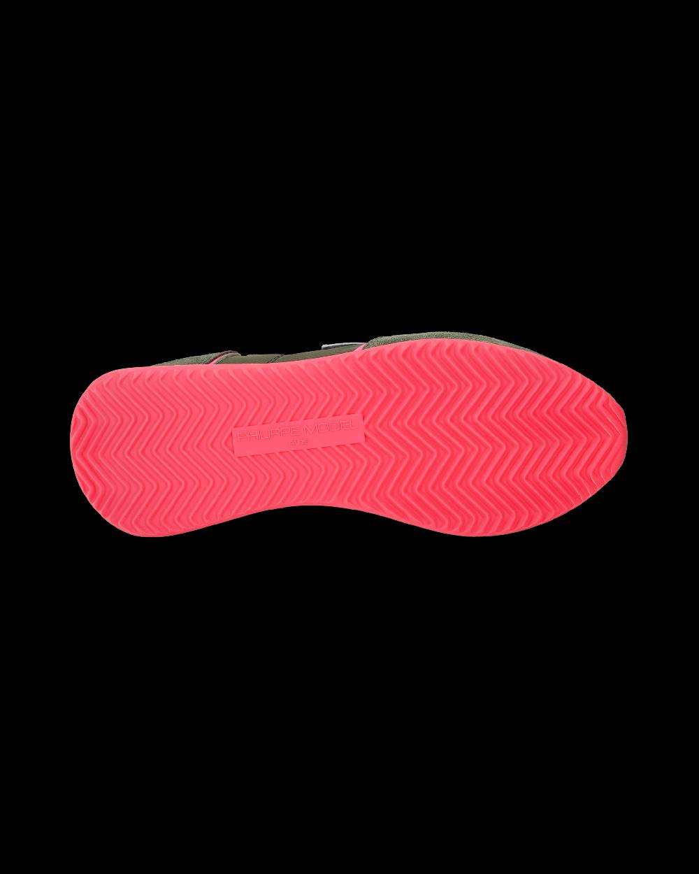 Philippe Model Sneaker basse Trpx donna - verde militare e rosa fluo Consegna Veloce