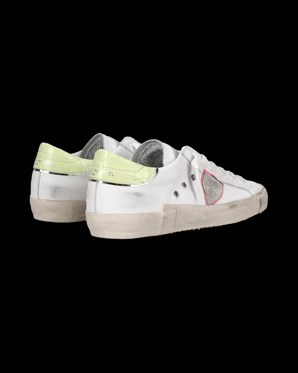 Philippe Model Sneaker bassa PRSX donna - bianco e giallo Fino Al -60%