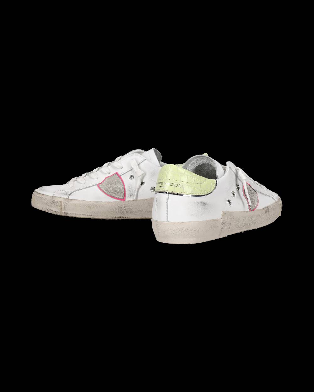 Philippe Model Sneaker bassa PRSX donna - bianco e giallo Fino Al -60%