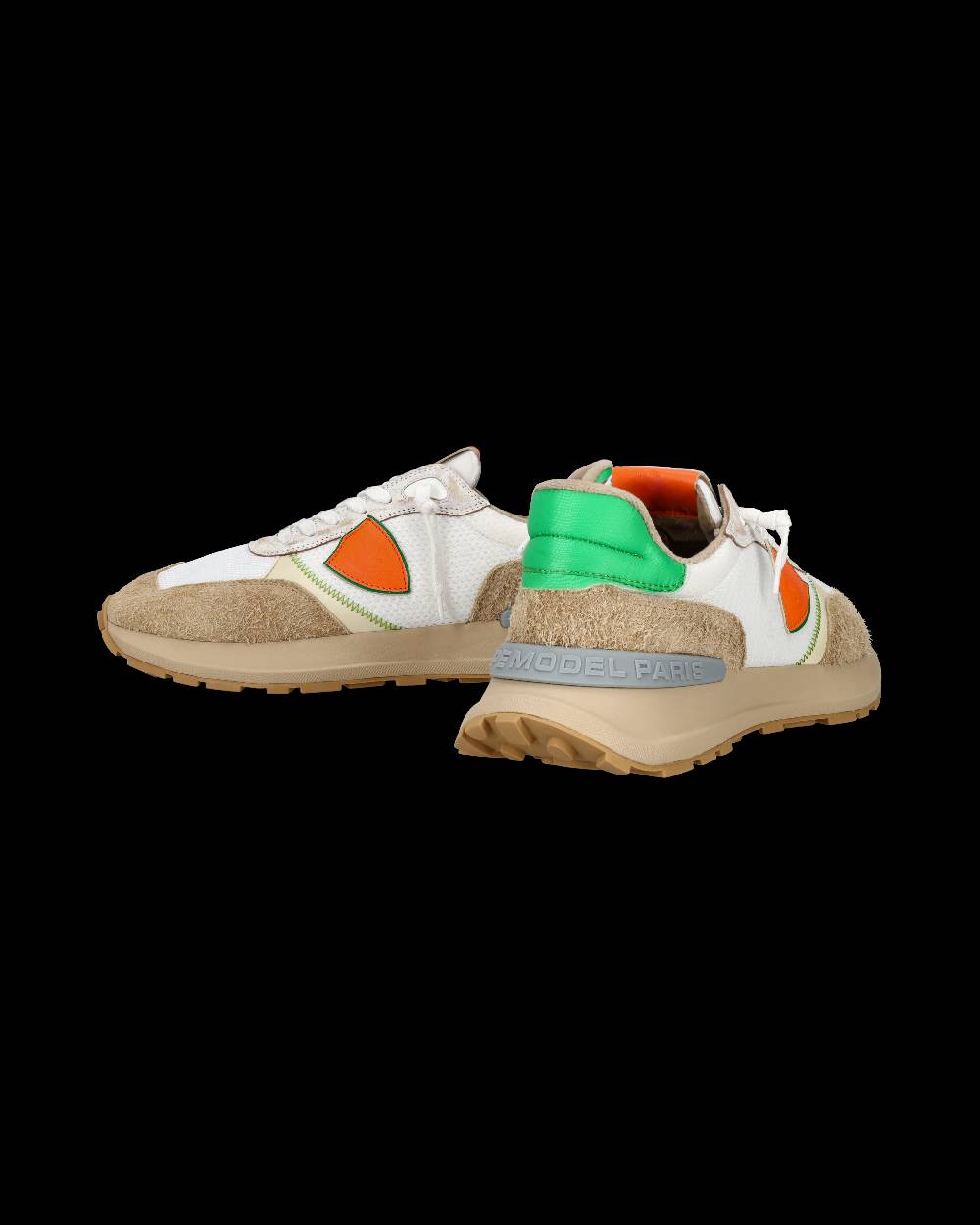 Philippe Model Sneaker bassa Antibes uomo - bianco e sabbia Offerta