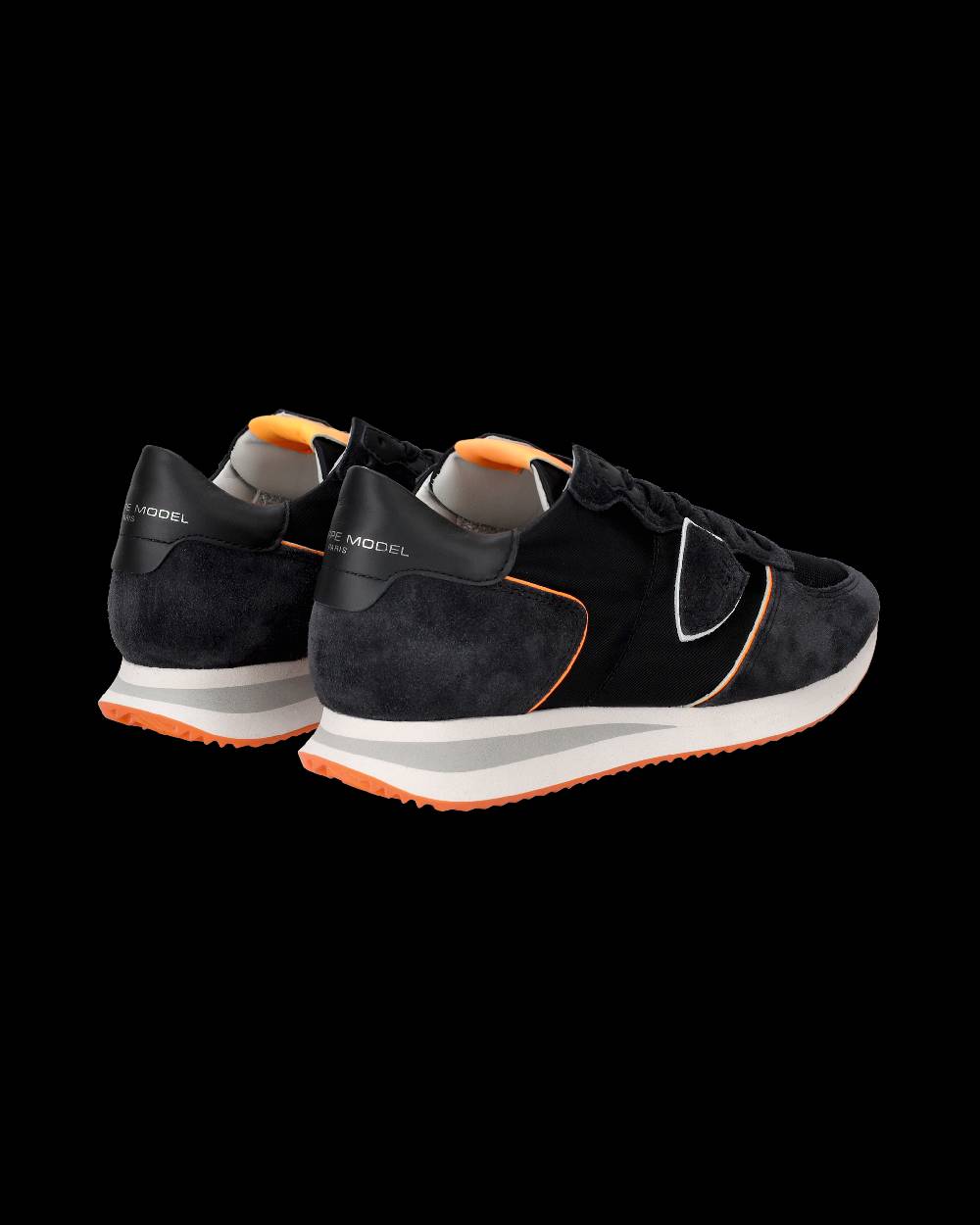 Philippe Model Sneaker basse Trpx uomo - nero e arancio Online