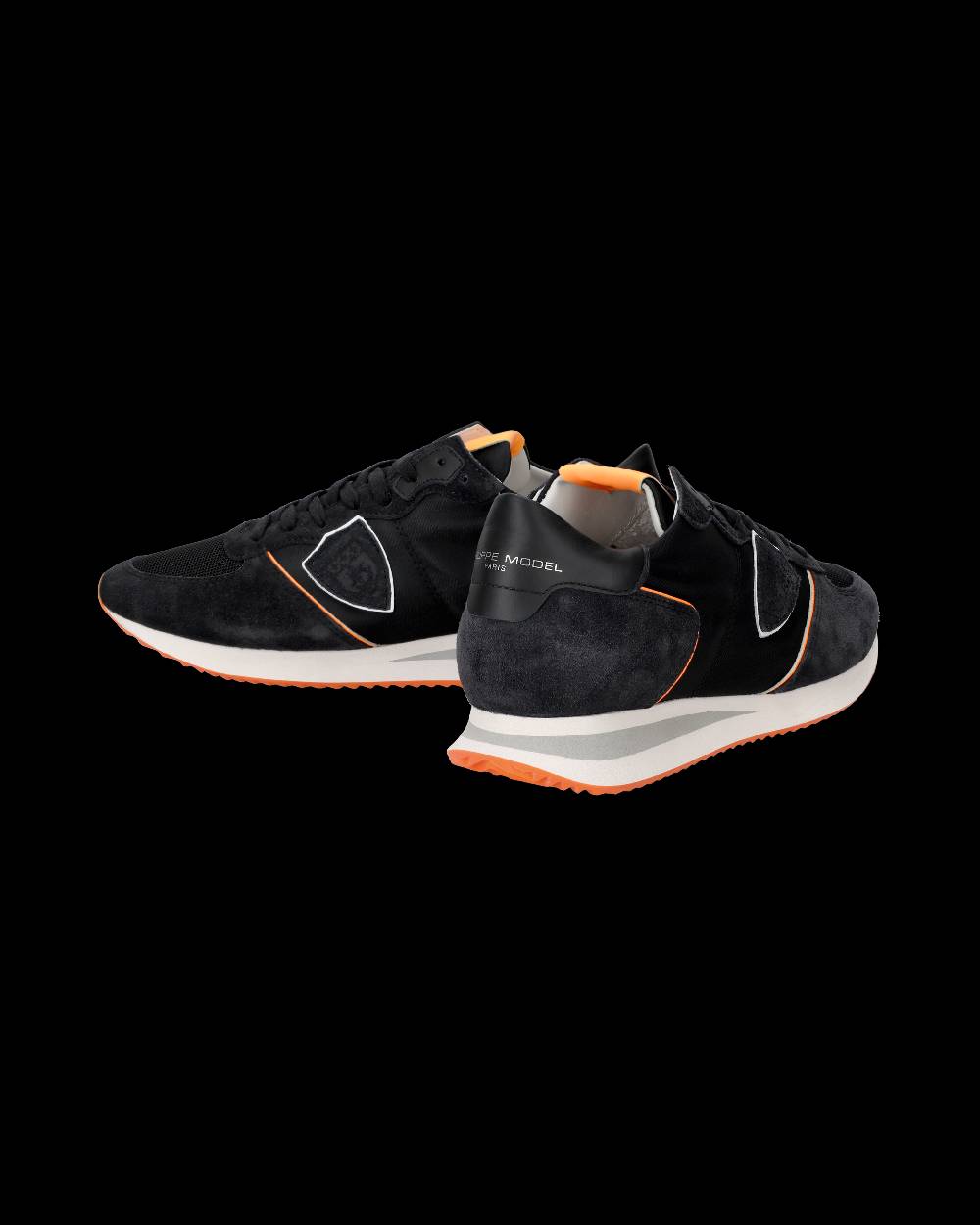 Philippe Model Sneaker basse Trpx uomo - nero e arancio Online