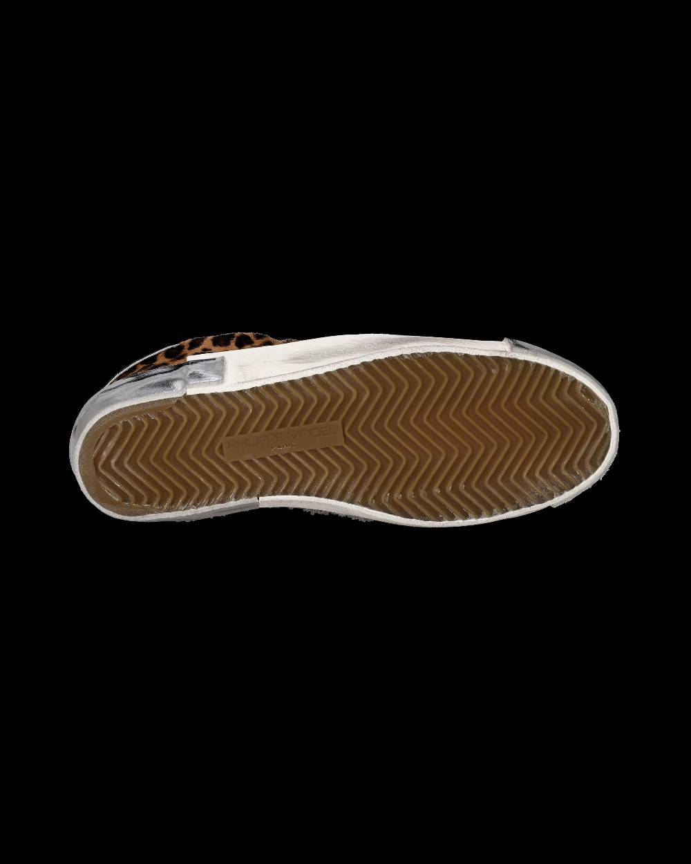 Philippe Model Sneaker basse Paris donna - glitter blu e argento Vendita Economica