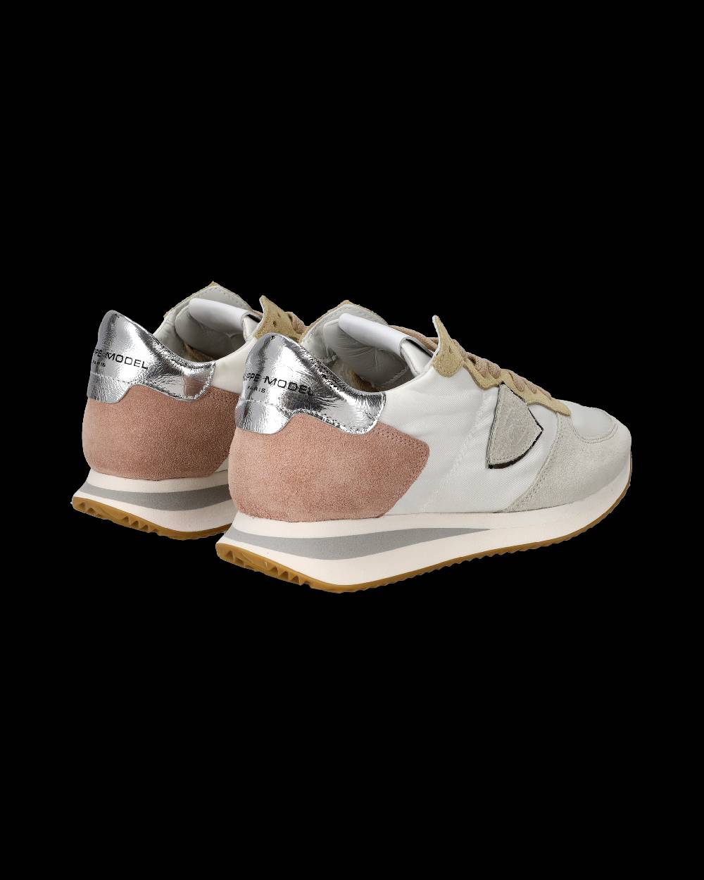 Philippe Model Sneakers Trpx da Donna Bianche e Rosa in Tessuto Tecnico I Più Venduti