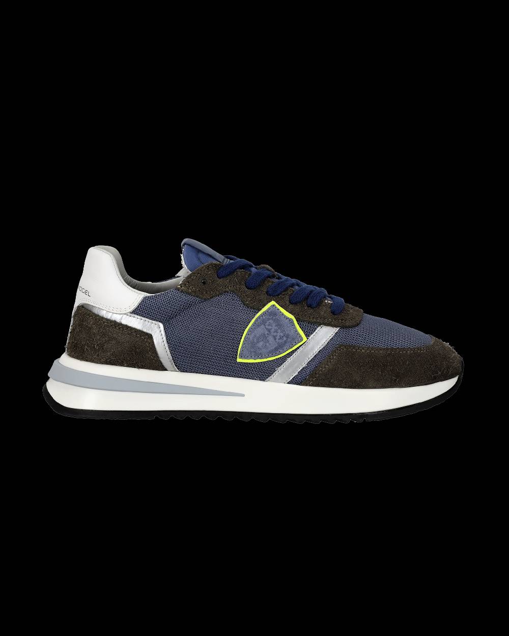 Philippe Model Sneaker basse Tropez 2.1 uomo - blu e verde militare Negozio