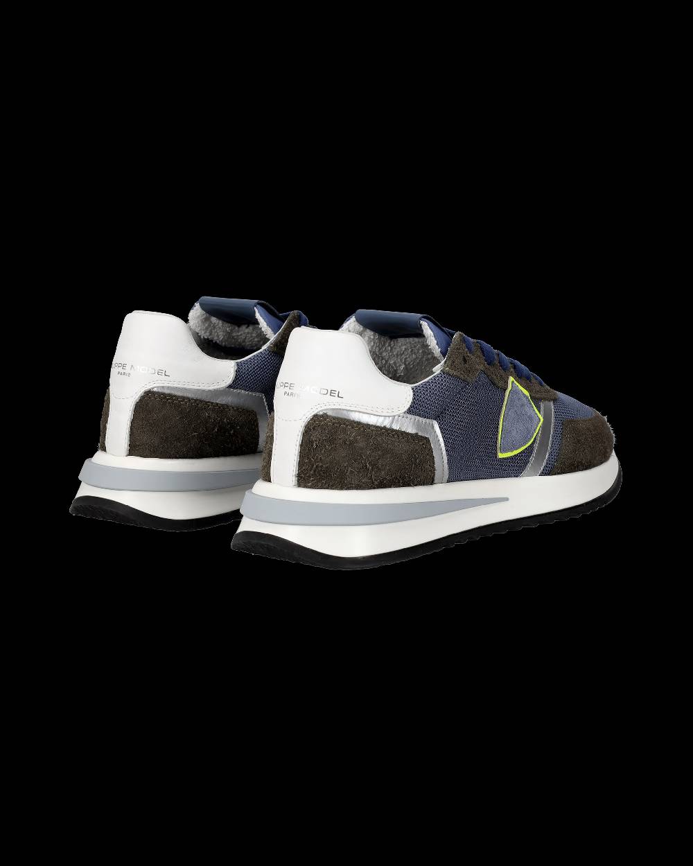 Philippe Model Sneaker basse Tropez 2.1 uomo - blu e verde militare Negozio