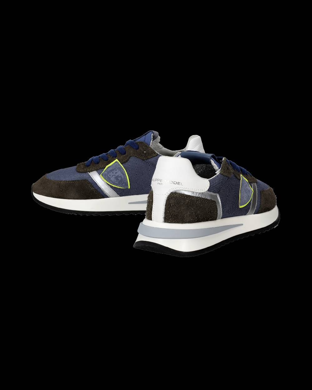 Philippe Model Sneaker basse Tropez 2.1 uomo - blu e verde militare Negozio