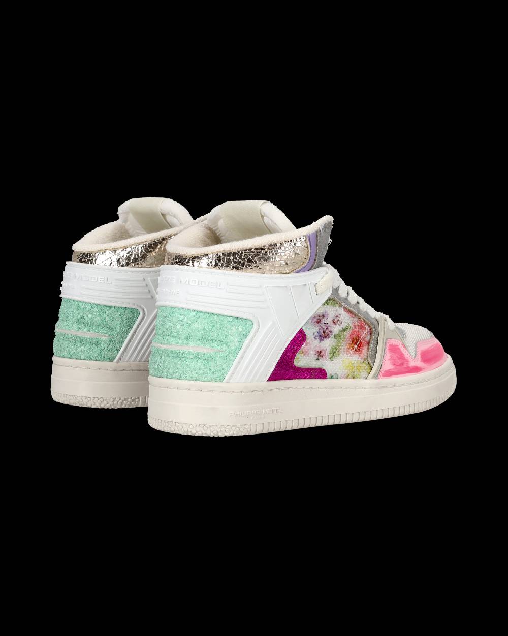 Philippe Model Sneaker mid La Grande donna - bianco e fucsia 2025