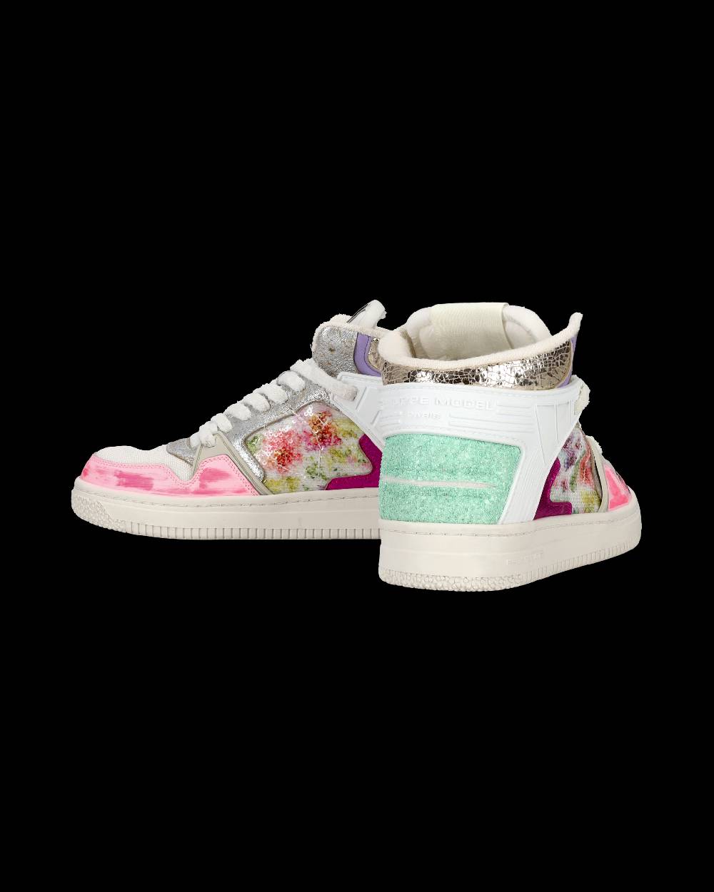 Philippe Model Sneaker mid La Grande donna - bianco e fucsia 2025
