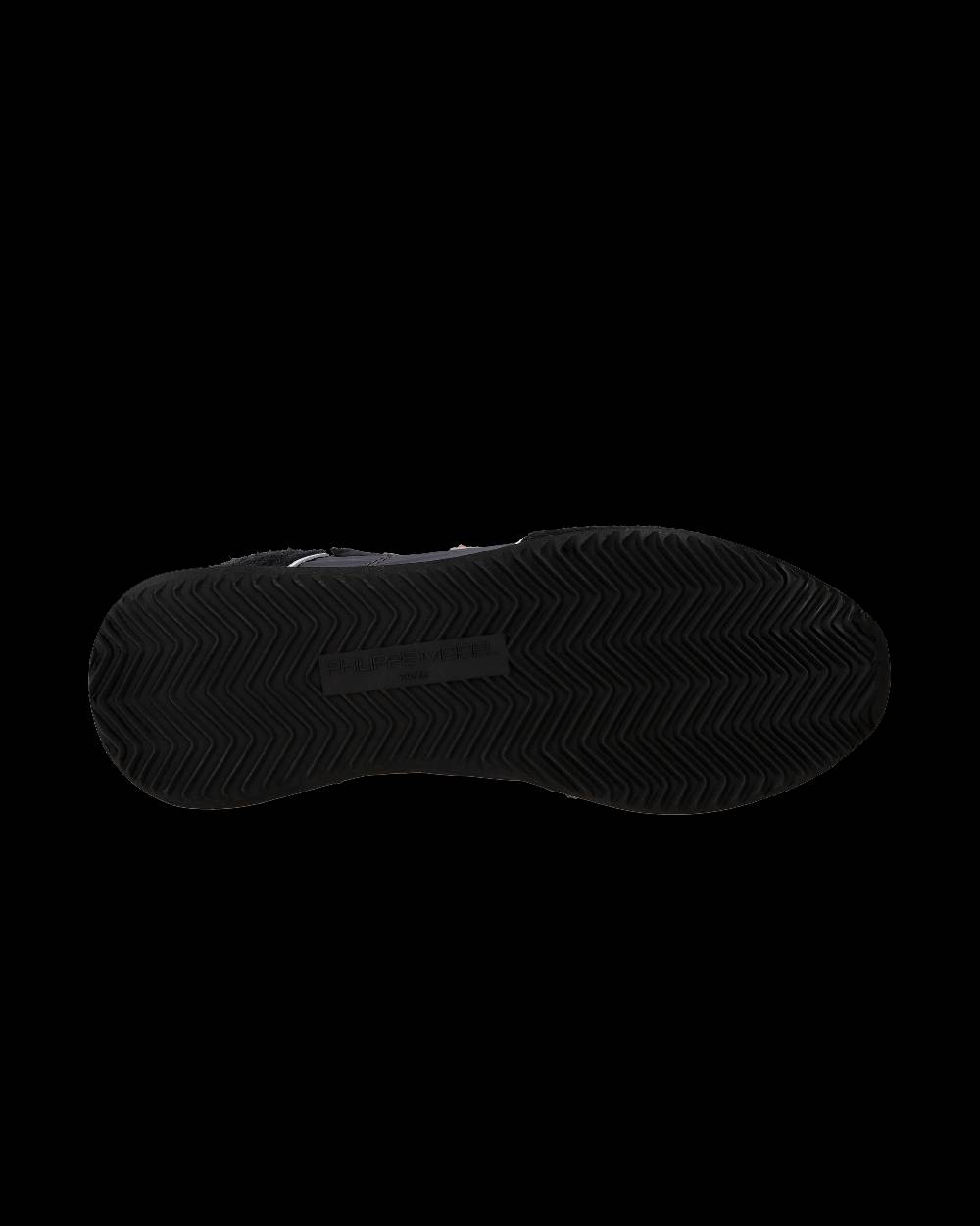 Philippe Model Sneaker casual Trpx da donna in nylon e pelle - Antracite In Linea