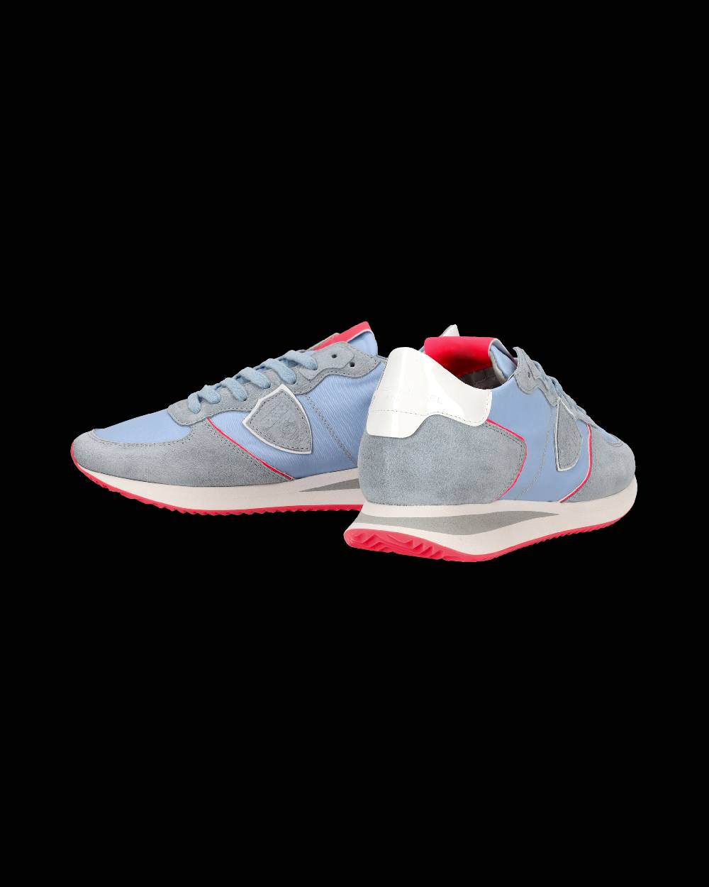 Philippe Model Sneaker bassa Trpx donna - azzurro e fucsia Nuovo