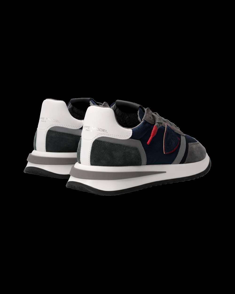 Philippe Model Sneaker Tropez 2.1 Uomo, Blu e Verde Militare Consegna Veloce