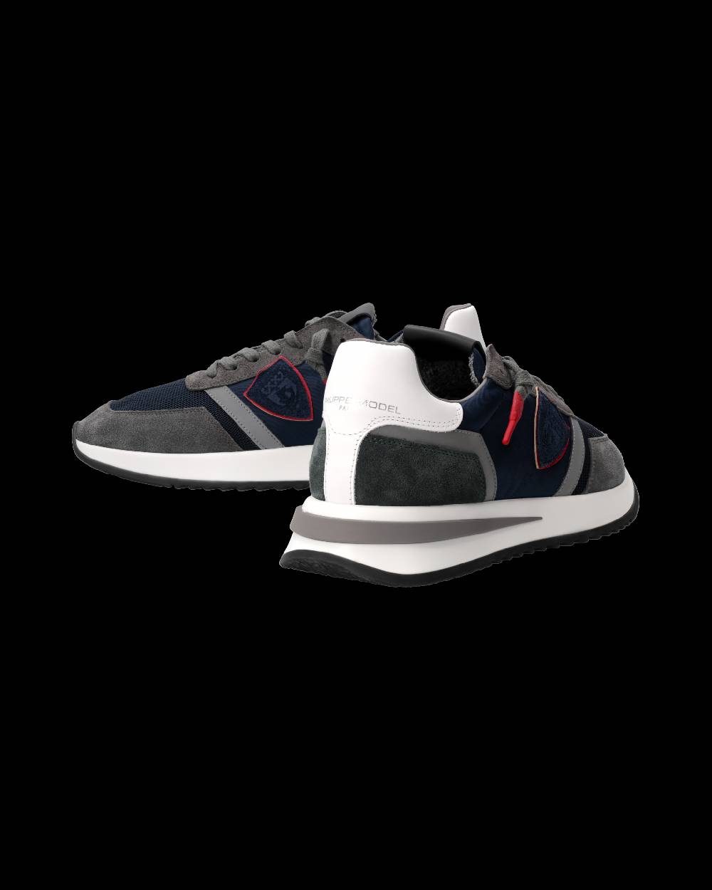 Philippe Model Sneaker Tropez 2.1 Uomo, Blu e Verde Militare Consegna Veloce