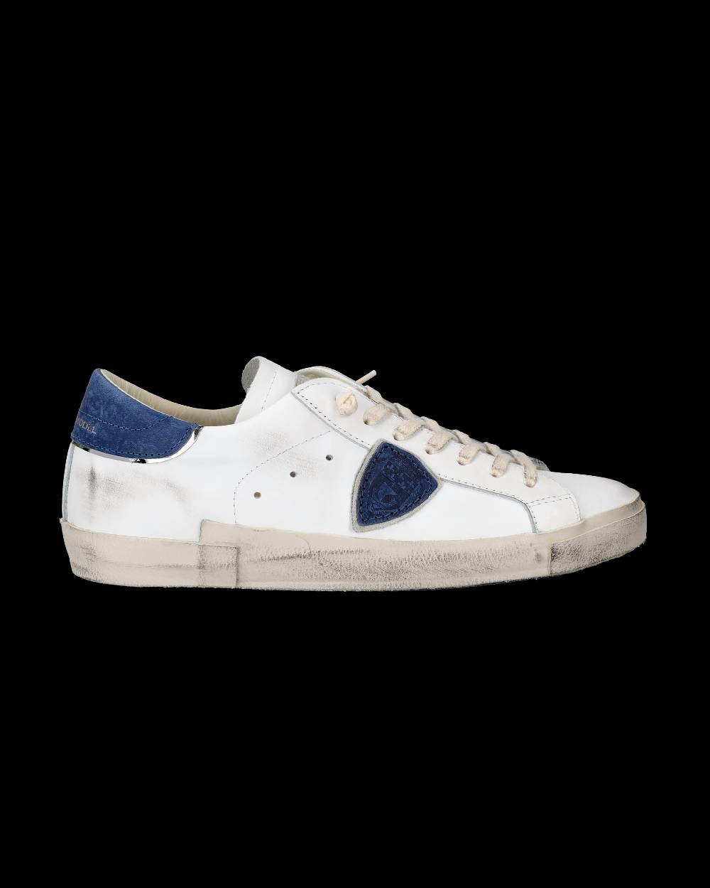 Philippe Model Sneaker basse Paris uomo - bianco e bluette Novità