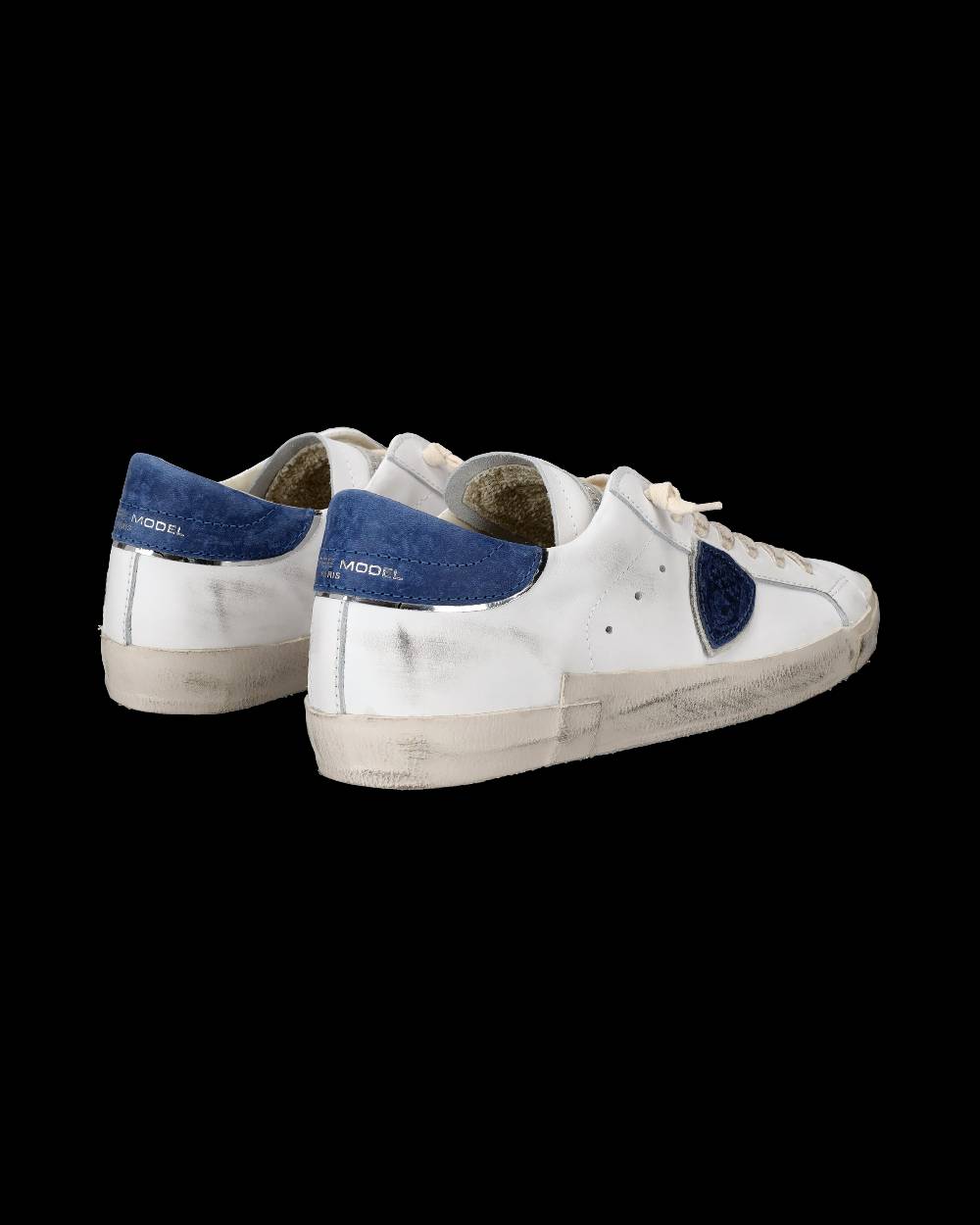 Philippe Model Sneaker basse Paris uomo - bianco e bluette Novità
