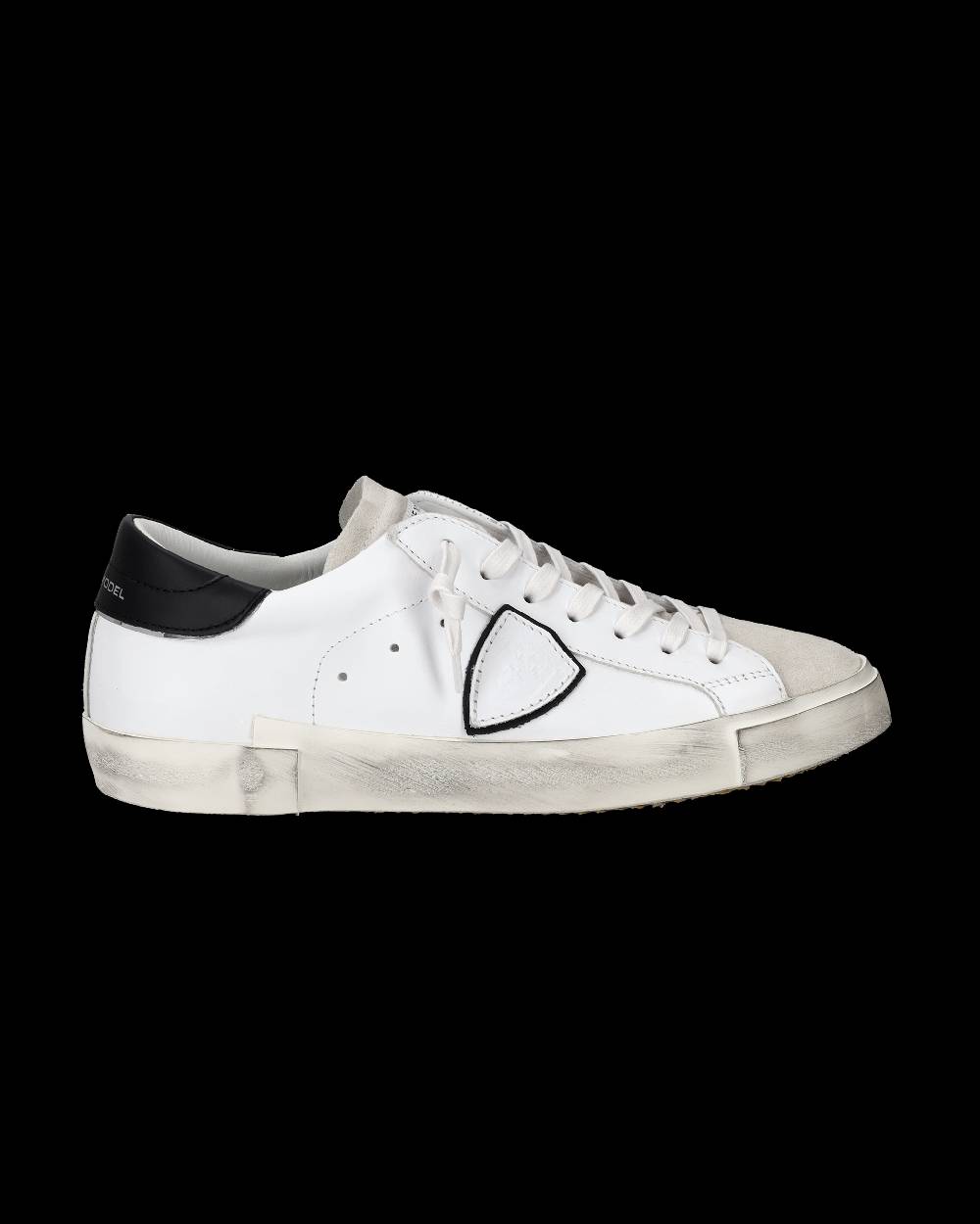 Philippe Model Sneaker bassa Prsx uomo - bianco e nero Sconto