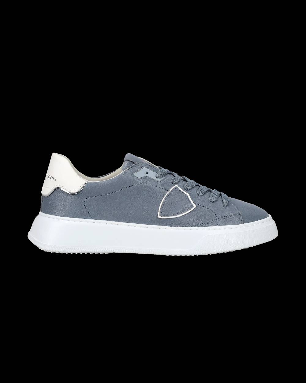 Philippe Model Sneaker casual Temple da uomo in pelle Nabuk - Blu Offerta