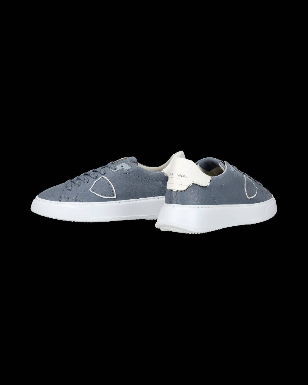 Philippe Model Sneaker casual Temple da uomo in pelle Nabuk - Blu Offerta